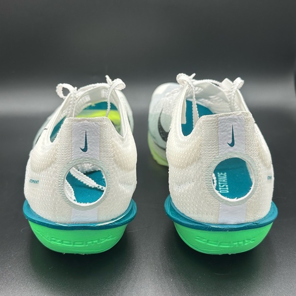 Nike Air Zoom Victory 2 Track Cleats With Spikes White Green FD8411-100 main image 6